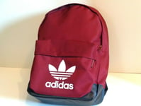 Adidas Backpack Kids Adults One-Size Burgundy Rucksack Bag Laptop School Work