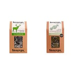 Teapigs Mao Feng Green Tea Bags Made with Whole Leaves (1 Pack of 50 Tea Bags) & Peppermint Herbal Tea Bags Made With Whole Leaves (1 Pack of 50 Teabags)