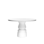 Moooi - Container Table NA 7143 Ø120, Grey, Vit laminat - Ruokapöytä - Marcel Wanders - Harmaa - Laminaatti/Muovi