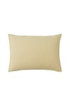 Ellos Home, Housse de Coussin Kiyoko, Linge lavé, Couleur: Jaune Clair, 50x70 cm