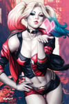 Harley Quinn Batman Kiss — juliste 61 x 91,5 cm