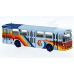 [FR] Brekina FIAT 418 AL AUTOBUS 1972 ATAC LIGHT BLUE-RAINBOW 1:87 - BRE59953