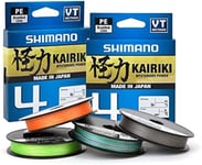 SHIMANO Tresse 4 Brins Kairiki 4 Hi-Vis Orange 3000m - D.0,19mm - R.11,6Kg - LDM94TE1819030H