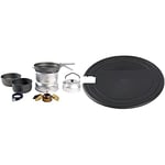 Trangia 25 Hardanodised Cookset With Kettle & Spirit Burner and Series Multi-disc, Silver, 7-Inch