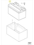 Volvo Original Supportbatteri 170A 10Ah - Supportbatterier