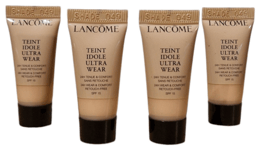 Lancome Teint Idole Ultra Wear SPF15 Long Lasting Shade 049 Beige Peche 5ml x 4