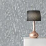 Grafisk tapet Meo M1-No.1711 | Non-woven tapet | Metallic | Grå | struktur | Modern