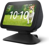 Echo Show 5 3rd Gen Adjustable Stand with USB-C Charging Port, Charcoal Colour