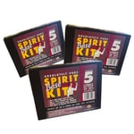 3x Alcotec Pure Spirit Kit 5L 20% High Alcohol Base Home Brew No Still Moonshine