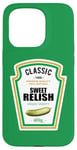 iPhone 15 Pro Sweet Relish DIY Halloween Costume Condiment Green Pickle Case