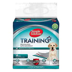 Simple Solution Absorbent Premium Dog and Puppy Training Pads -Pack of 14