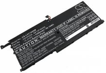 Kompatibelt med Lenovo X1 Carbon 4th(20FC-A00CAU), 15,2V, 3440mAh