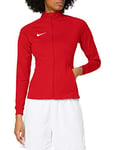 Nike Academy18 Knit Veste d'entrainement Femme University Red/Gym Red/Blanc FR : M (Taille Fabricant : M)