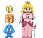 Rakennussetti Super Mario Prinsessa Peach hahmo HeroBricks, 5cm