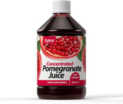 Optima Pomegranate Juice Concentrate, Natural, Vegan, Food Supplement, 500ml