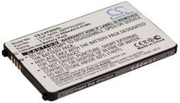 Kompatibelt med LG AX840, 3.7V, 950 mAh