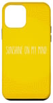 Coque pour iPhone 12 mini Rae inspiré Dunn Hey Sunshine on my mind Summer Vacation