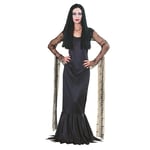 Rubies Official The Addams Family Morticia Costume Dress Adult Sized, Black, Small