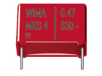 Wima Mks 4 4.7Uf 10% 100V Rm27.5 1 St Mks-Filmkondensator Med Radiell Tråd 4.7 Μf 100 V/Dc 10 % 27.5 Mm (L X B X H) 31.5 X 9 X 19 Mm