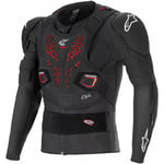 Skyddsjacka alpinestars - Bionic pro v3 plasma svart röd vit large