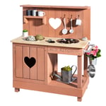 MUDDY BUDDY ® Mud kitchen Adventure r Heart , puderrosa