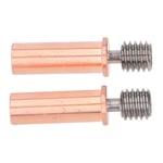 3D Printer Heat Break Bimetallic Heatbreak Thermal Insulatio Ti Alloy And Copper