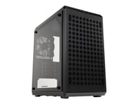 Cooler Master Q300L V2, Mini Tower, PC, Musta, Läpinäkyvä, mikro ATX, Mini-ITX, Muovi, Terästä, Karkaistu lasi, 15,9 cm