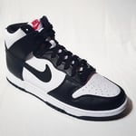 Baskets montantes Nike  Nike Dunk High Black White (W) - Taille : 39 FR