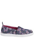 TOMS Navy Alpargata Slip-on Espadrille, Navy, Size 13 Younger