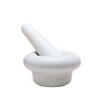 Tom Dixon - Stone Pestle & Mortar - Mortlar - Guld,Vit