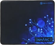 Large Tapis de Souris Gaming, Mat Base Anti-Dérapante - Parfait pour les Gamers et Joueurs Professionnels, pour jouer à GTA, Fifa 17, Farming Simulator 17, Sims 4 et plus de Jeux PC - Bleu.[G1227]