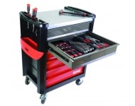 Servante servi-630n + compo 65 outils de maintenance industrielle en modules mousses SAM - CPP65MS