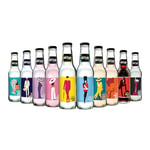 The Artisan Drinks Company Full Range Tonic Water & Mixer Pack - 200mlx24 Bottles - Natural Ingredients Artisan Tonic Water for Gin, Fiery Ginger Beer & Cola - Gin, Vodka, Rum & Tequila Mixers