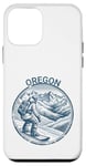 Coque pour iPhone 12 mini Oregon Snowboard Snowboarder