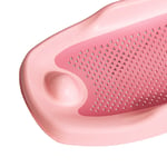 (Pink)Baby Bath Support Non Slip Cushion Reticulation Portable Infant Shower