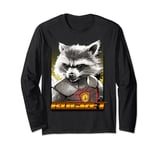 Marvel Rocket Guardians of the Galaxy Glare Long Sleeve T-Shirt