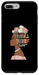 Coque pour iPhone 7 Plus/8 Plus Black History Livre éducatif Melanin Queen Afro Women