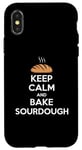 iPhone X/XS Funny Keep Calm And Bake Sourdough Baking Lover Case