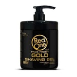 Gel Rasage RED ONE Men Rasage Gel Visage Frais Gold 1000ml