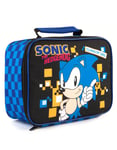 Sonic the Hedgehog Black Zip Lunch Bag Boys