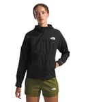 THE NORTH FACE Women's Higher Run Wind Jacket, Tnf Black/Npf, M