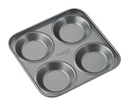 Prestige 0.8mm Bakeware Yorkshire Pudding Tin, 4 Cup