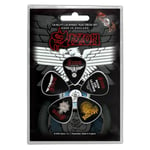 Saxon Wheels of Steel 5 Plectrum Pack (rz) 