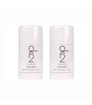 2-pack Calvin Klein CK2 Deo Stick 75g