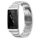 Fitbit Charge 3      Stainless Steel Strap   Silver