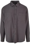 Urban Classics Men's Flanell Shirt, Darkshadow/darkshadow, 3XL