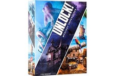 Asmodee - Unlock! : Mystery Adventures - Jeu de société avec App, Escape Room, 1-6 Joueurs, 10+ Ans, Edition en Italien