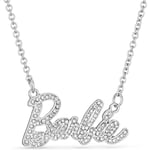 Barbie Halsband med Kristall-logotyp Silver