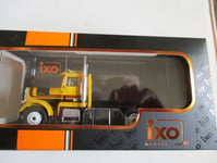 Miniature TRACTEUR FREIGHTINER LC 120 64 T 1977 IXO TR116 1/43 JAUNE