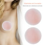 (Round)Ultra Thin Push Up Silicon Adhesive Invisible Stick On Bra Nipple SG5